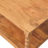 Spindle Golden Teak Coffee Table