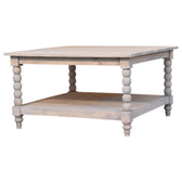 Spindle Acid Wash Coffee Table Default Title
