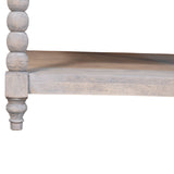 Spindle Acid Wash Coffee Table