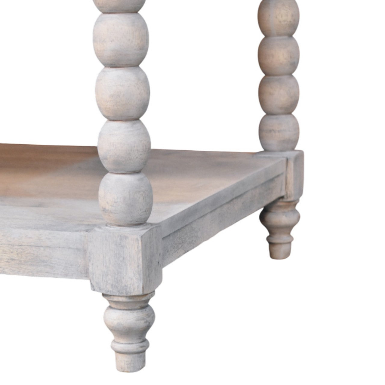 Ellsworth Spindle Coffee Table in Acid Wash
