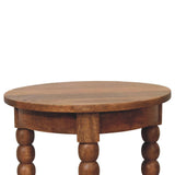 Spindle Round Side Table