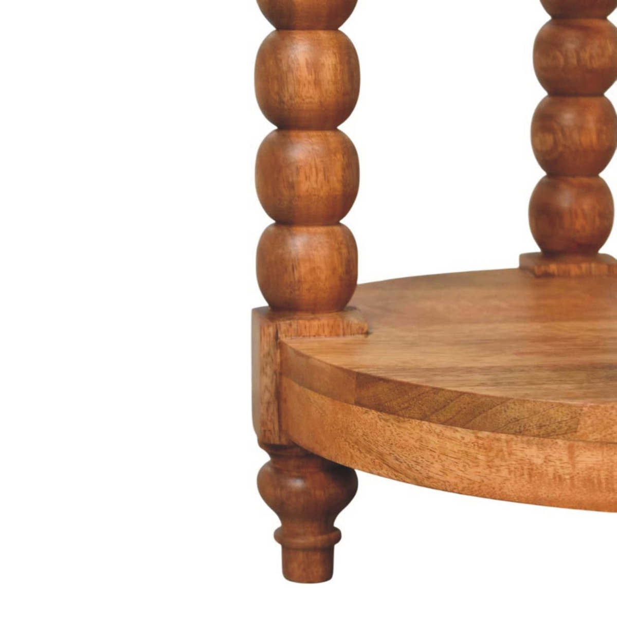 Spindle Round Side Table