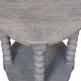 Spindle Washed Round Table