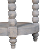 Spindle Washed Round Table