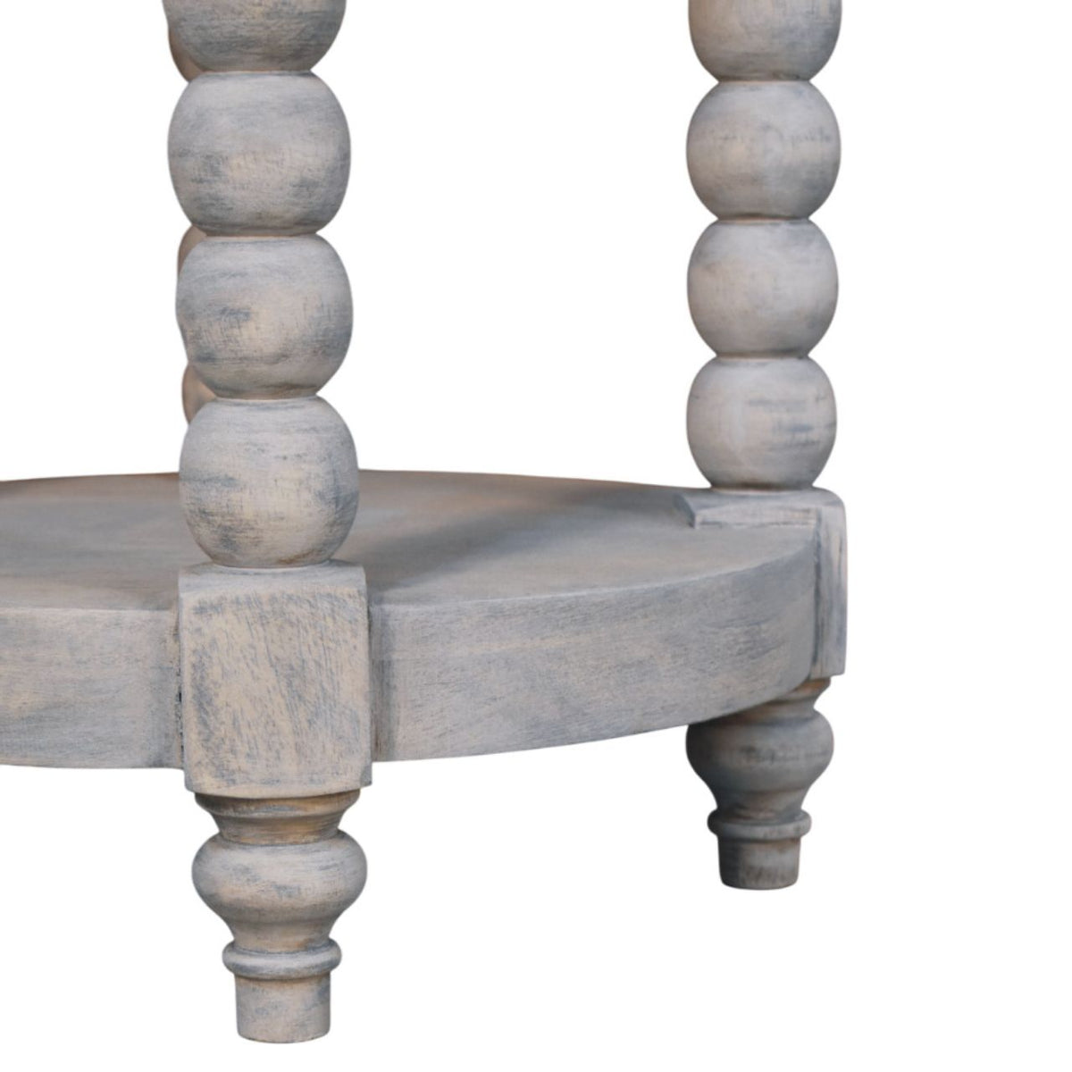 Spindle Washed Round Table