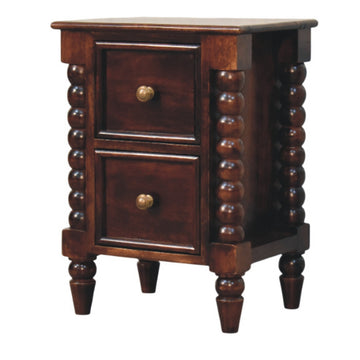 Spindle Winewood Nightstand Default Title