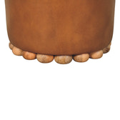 Bola Leather Stool