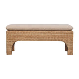 Rattan Harmony Storage Bench Default Title