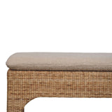 Rattan Harmony Storage Bench