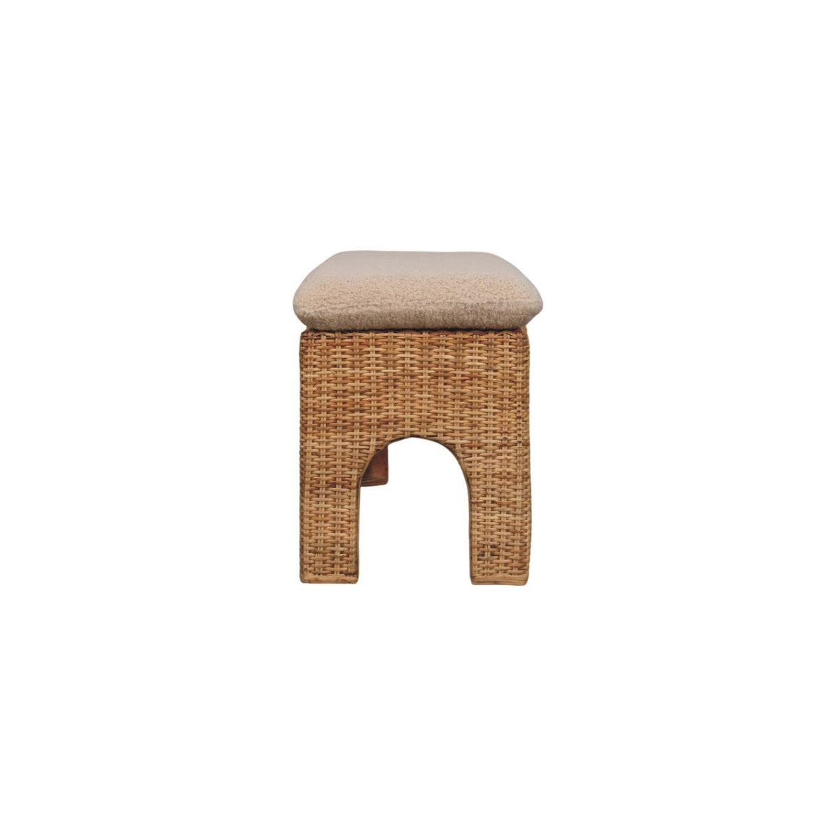 Rattan Harmony Storage Bench