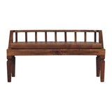 Bordeaux Leather Bench Default Title