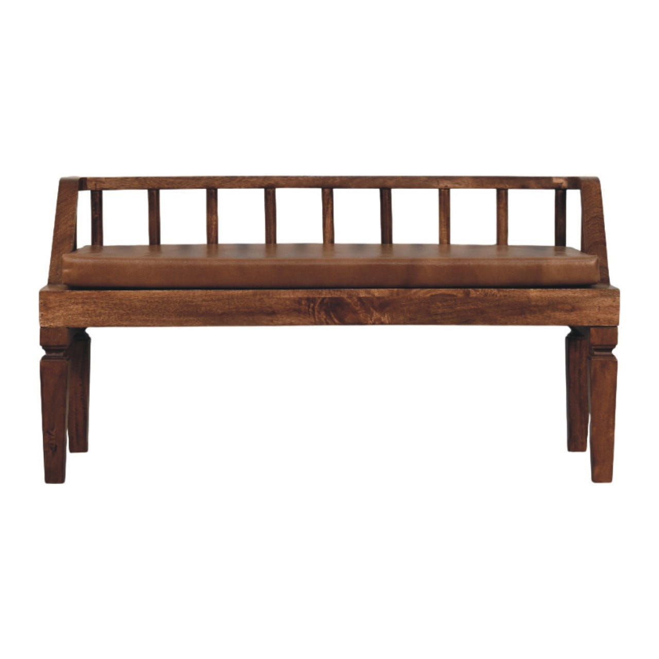 Bordeaux Leather Bench Default Title