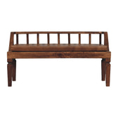 Bordeaux Leather Bench Default Title