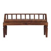 Bordeaux Leather Bench Default Title