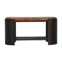 Valencia Leather Shoe Bench