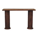 Sculpted Leg Console Table Default Title