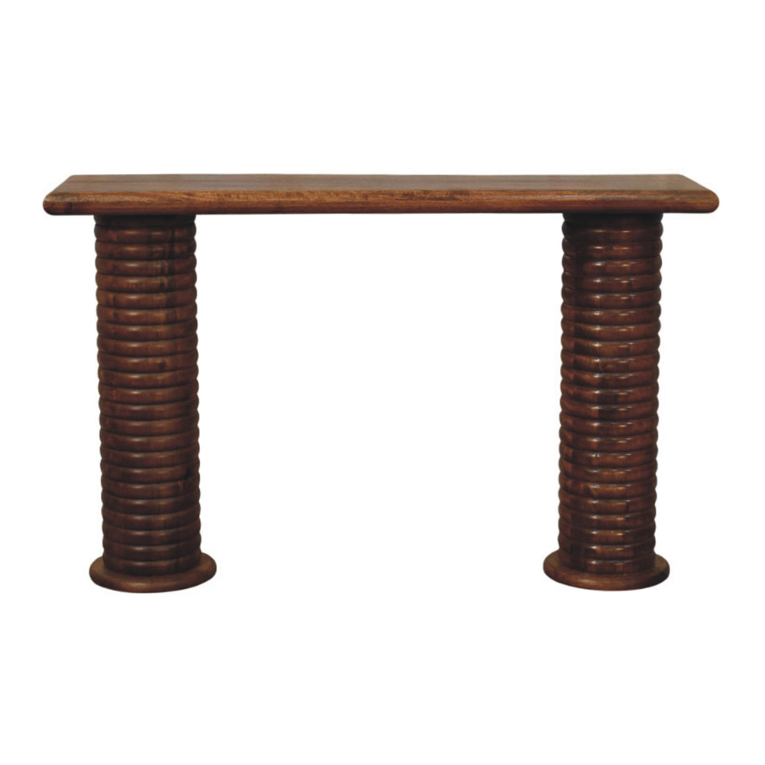Sculpted Leg Console Table Default Title