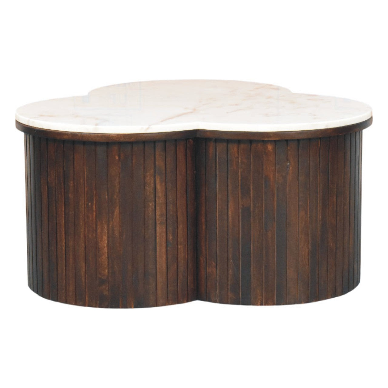 Verona Marble Coffee Table | Marble-Effect Solid Mango Wood