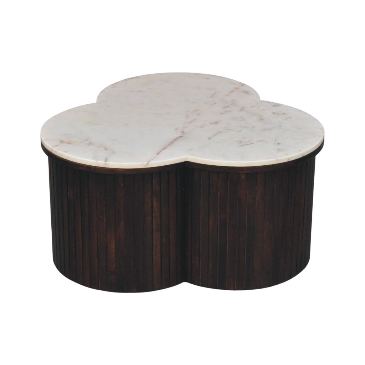 Verona Marble Coffee Table | Marble-Effect Solid Mango Wood