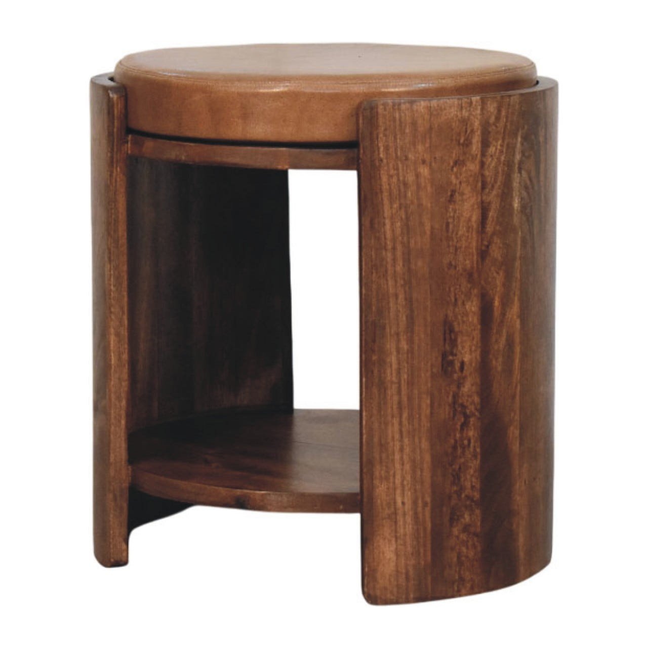 Savoy Leather Footstool