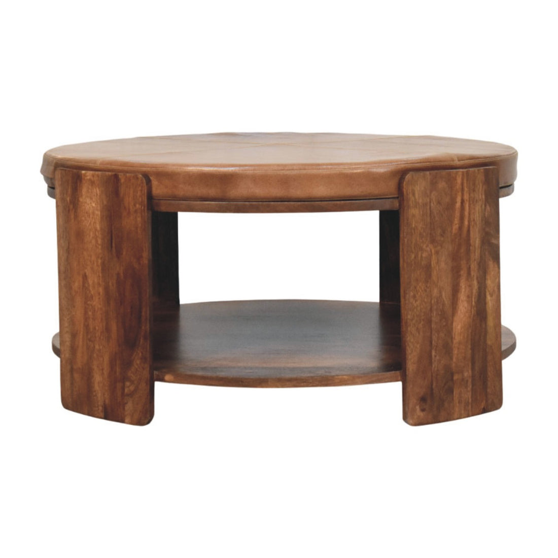Savoy Leather Coffee Table Default Title