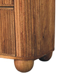 Beaumont Marble Chest of Drawers | Marble-Effect Solid Mango Wood