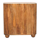 Beaumont Marble Chest of Drawers | Marble-Effect Solid Mango Wood