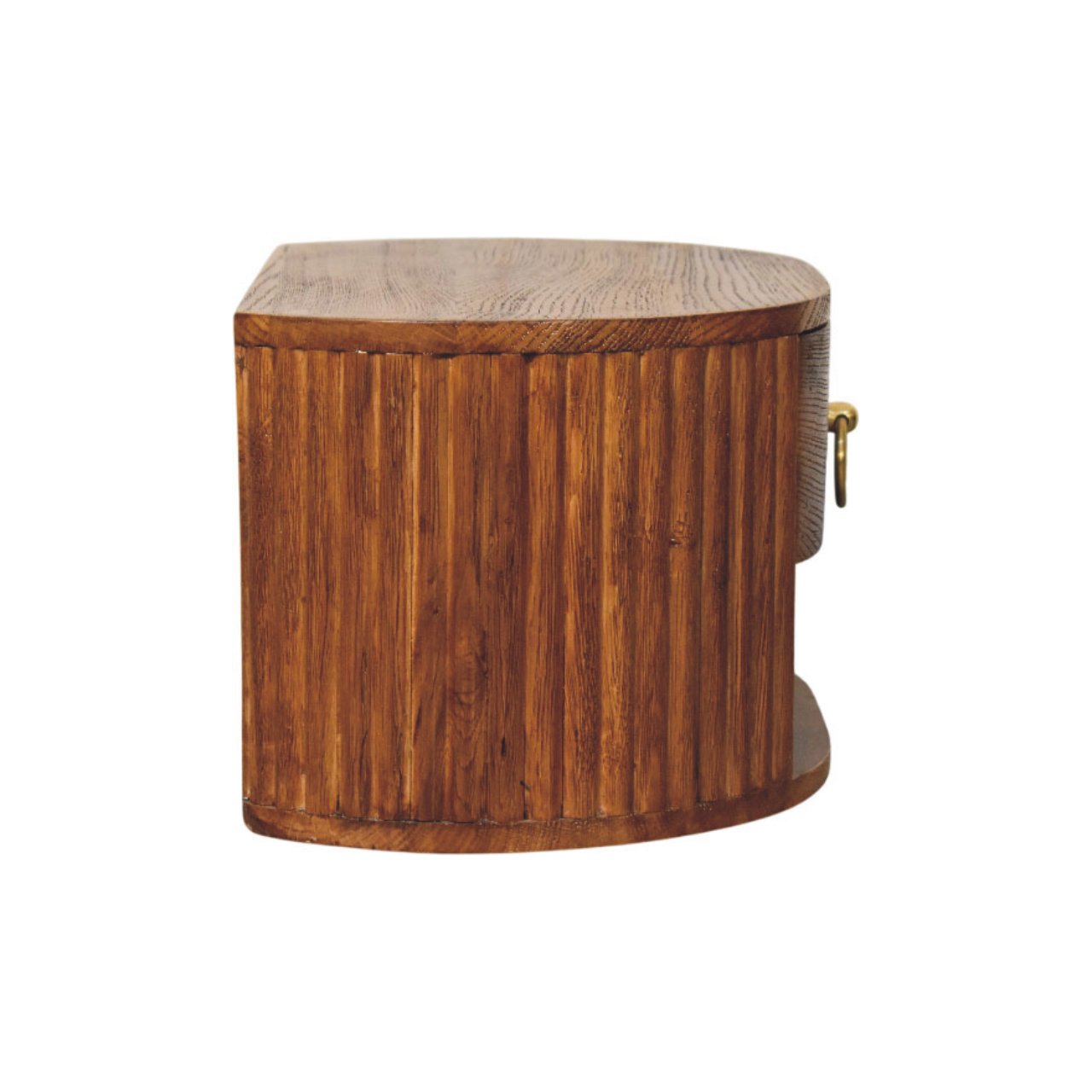 Oval Wall Nightstand | Wall-Mounted
