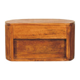Oval Wall Nightstand | Wall-Mounted