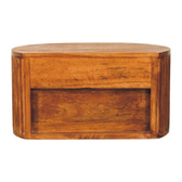 Oval Wall Nightstand | Wall-Mounted
