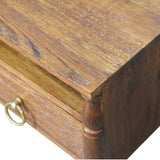 Turned Pillar Wall Nightstand | Wall-Mounted