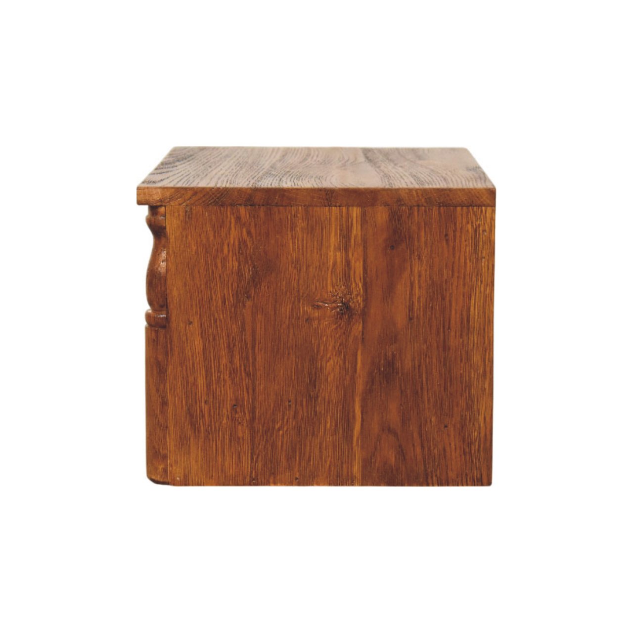Turned Pillar Wall Nightstand | Wall-Mounted