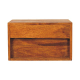 Turned Pillar Wall Nightstand | Wall-Mounted