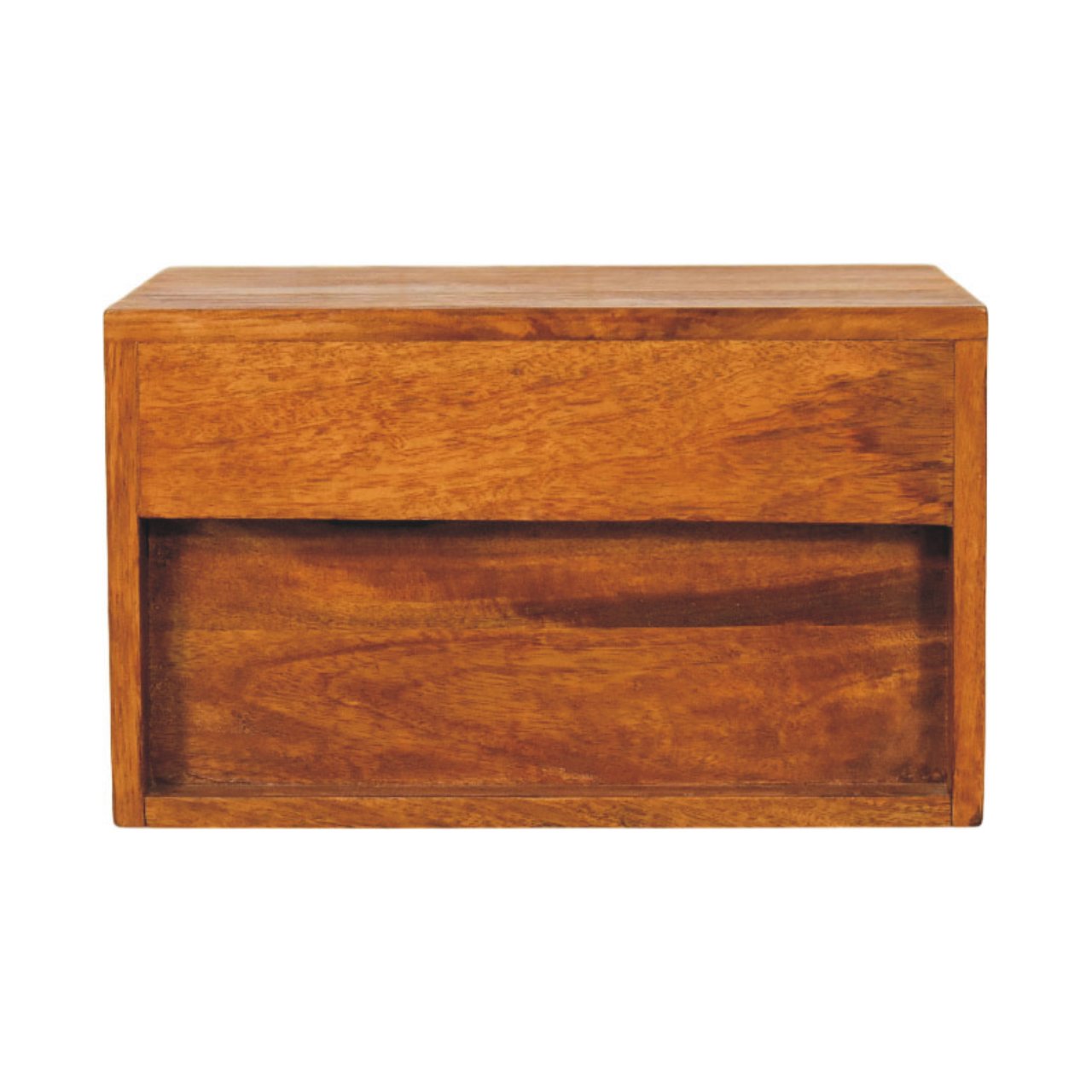 Turned Pillar Wall Nightstand | Wall-Mounted