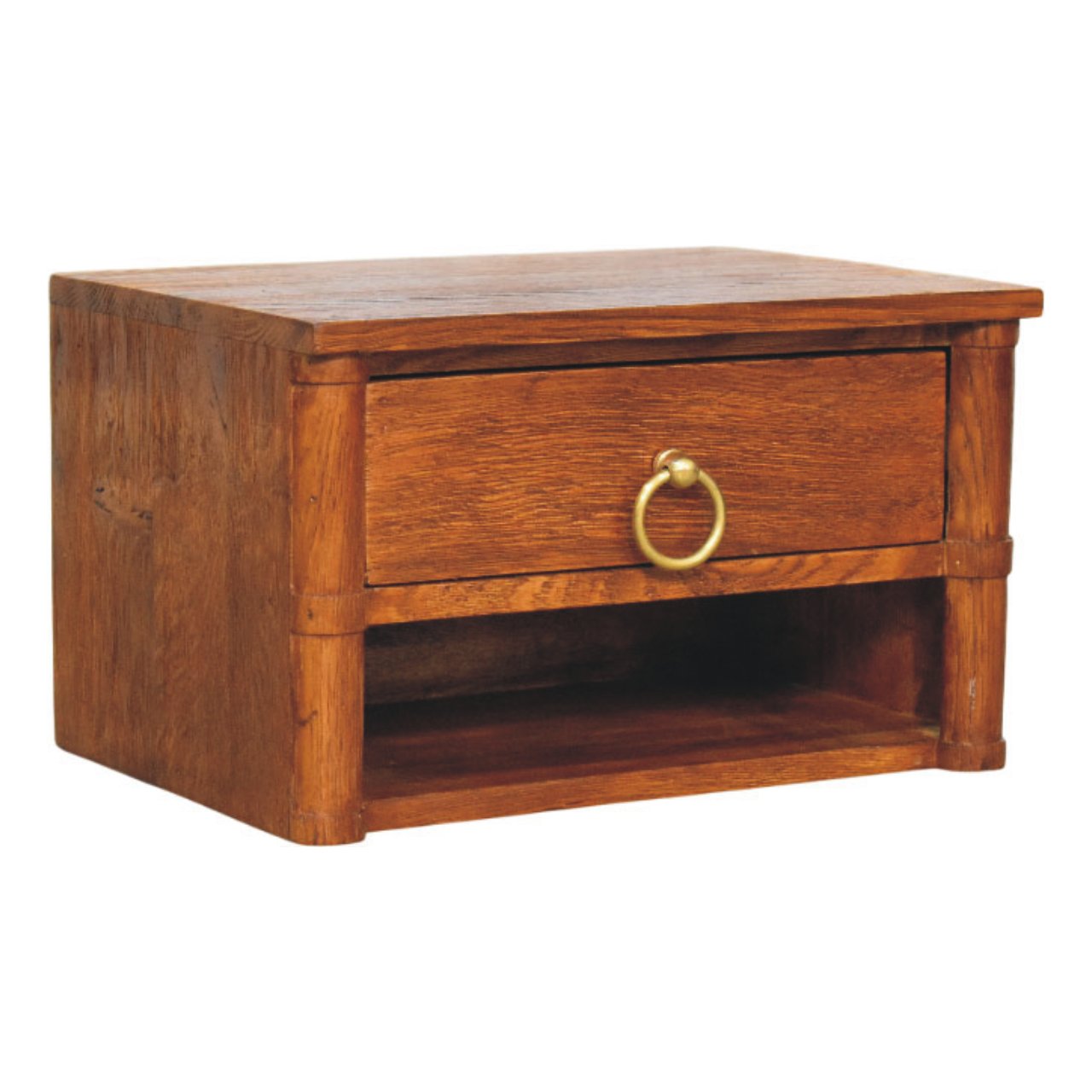 Box Frame Wall Nightstand | Wall-Mounted