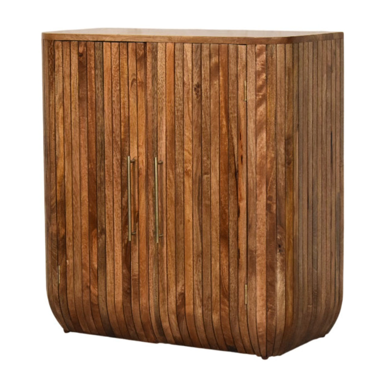 Fluted Curve Chest of Drawers