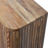 Fluted Curve Cabinet
