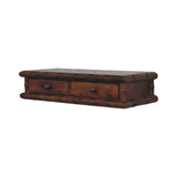 Bamboo Two Drawer Console Table