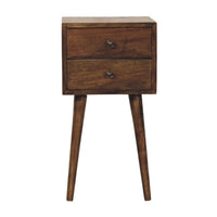 Nordic 2 Drawer Bedside in Classic Grey