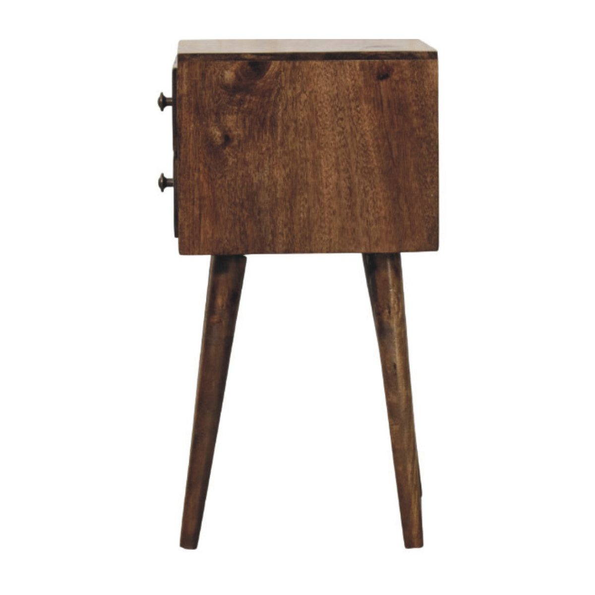 Nordic 2 Drawer Bedside in Classic Grey
