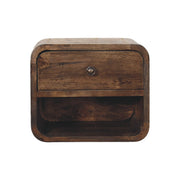 Rounded One-Drawer Nightstand Default Title