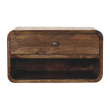 Rounded Edge 1-Drawer Bedside Table Default Title