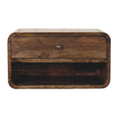 Rounded Edge 1-Drawer Bedside Table Default Title
