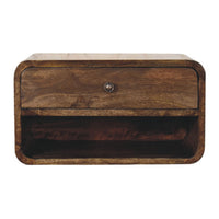 Rounded Edge 1-Drawer Bedside Table
