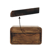 Rounded Edge 1-Drawer Bedside Table