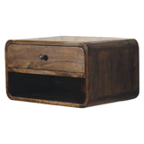 Rounded Edge 1-Drawer Bedside Table