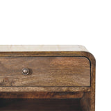 Rounded Edge 1-Drawer Bedside Table