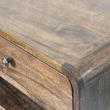Rounded Edge 1-Drawer Bedside Table