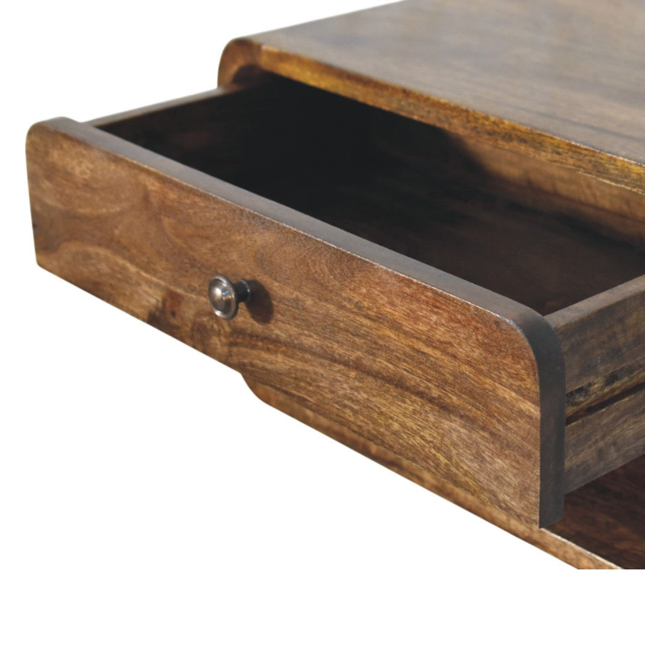 Rounded Edge 1-Drawer Bedside Table