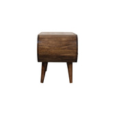 Rounded Edge 2-Drawer Media Unit